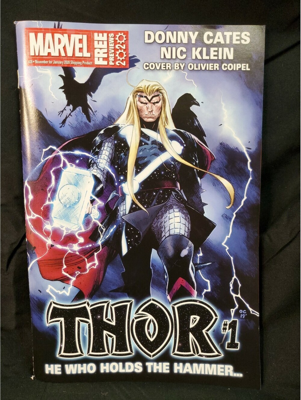 Marvel Previews Magazine #28 January 2020 Thor NEW
